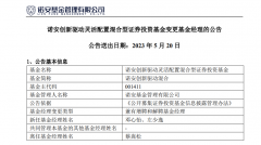 配资心态|蔡嵩松卸任救火队员功成身退？两位继任者从业合计不足一年 诺安再赌一把？