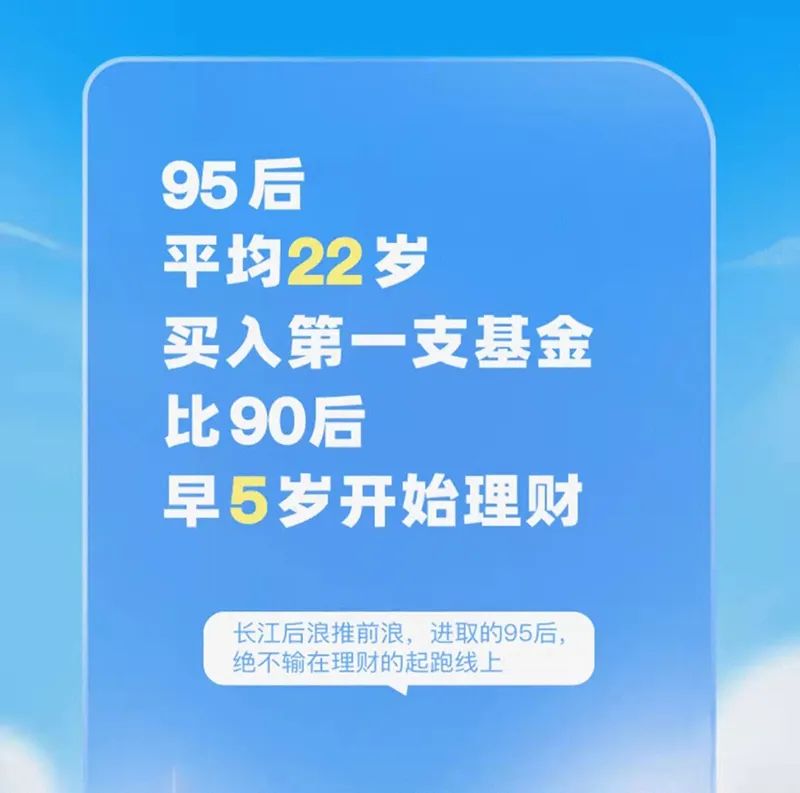 95后有多会理财？平均22岁买入第一只基金 有人同时持有3115只基金